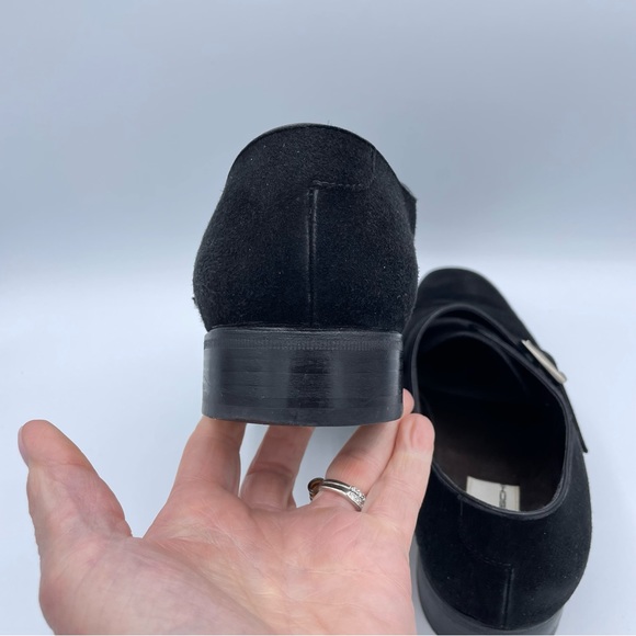 Moreschi Italy Suede Shoes 8 1/2 Black - Picture 11 of 16